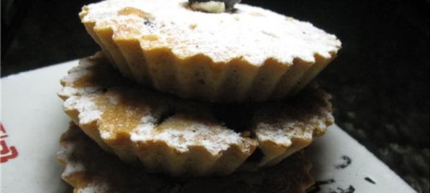 Миндально-ягодные кексы