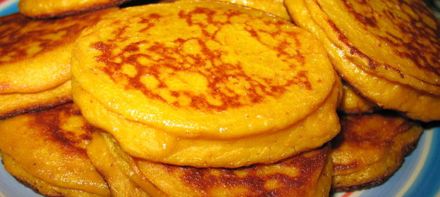 Оладьи из баклажанной икры