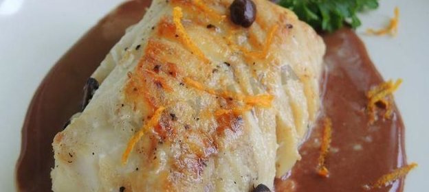 Лойн трески с ароматом кофе