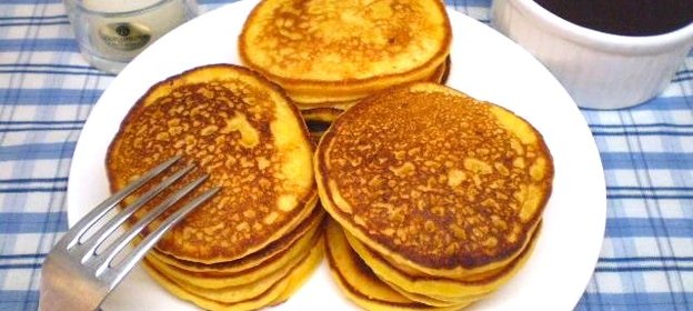 Нежные оладьи с тыквой