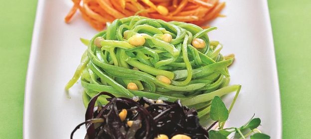 Спагетти цветные из овощей