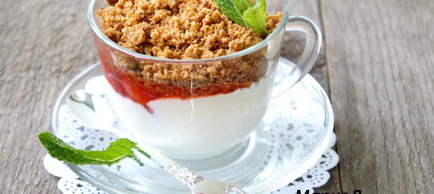 Прогулка по клубнично-сметанным облакам