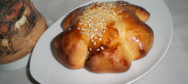 Булочки с кунжутом