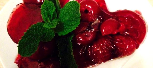 Вишневое желе