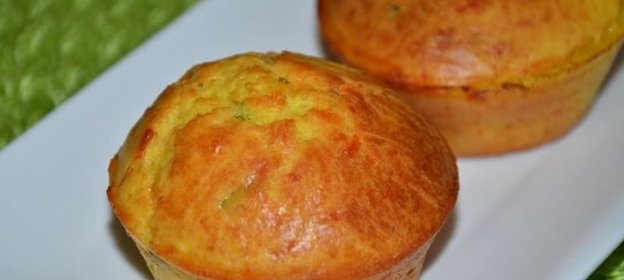 Сырные кексы с брокколи