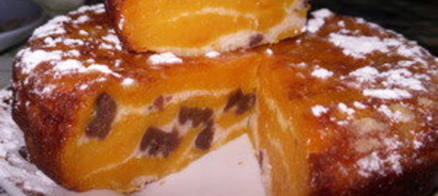 Тыквенно-творожная запеканка Веселенькая