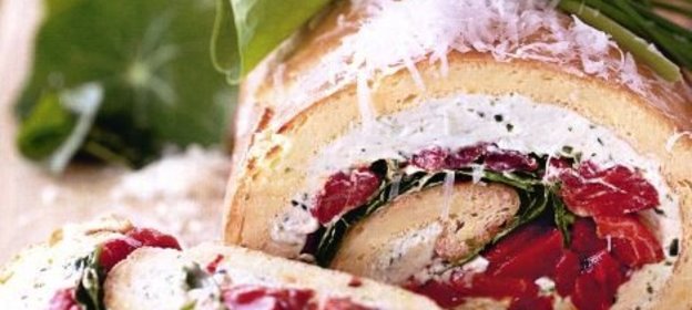 Хрустящие хлебцы с сыром и луком