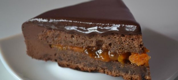 SACHERTORTE с кофейным ганашем