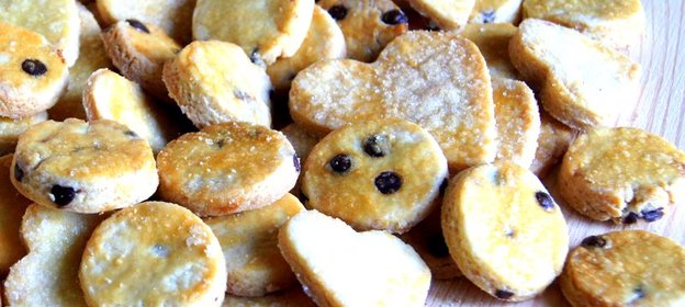 Ленивое печенье из детства с шоколадными каплями