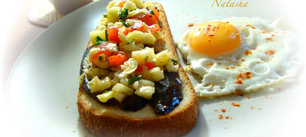 Тосты на подовом хлебе