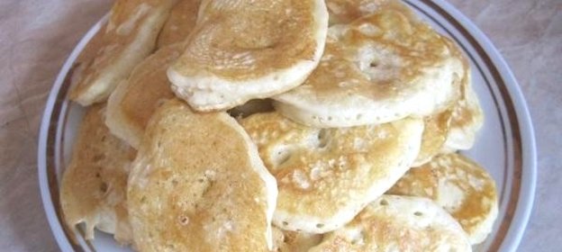 Оладьи пышные на кефире