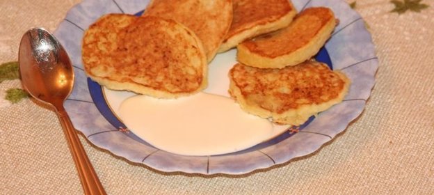 Кабачково-картофельные овощные оладьи