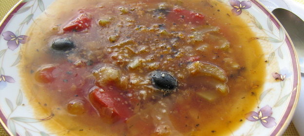 ВЕГЕТАРИАНСКИЙ СУП (средиземноморский)