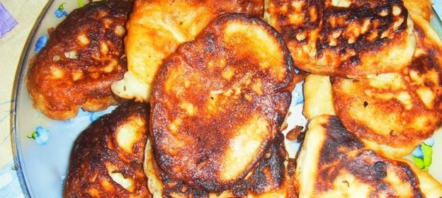 Кабачковые оладьи на кефире