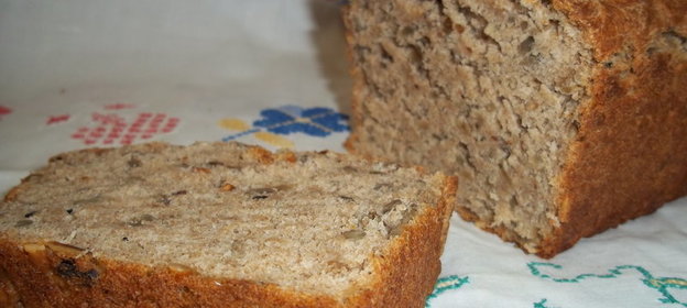 Ржано-пшеничный хлеб с подсолнечником