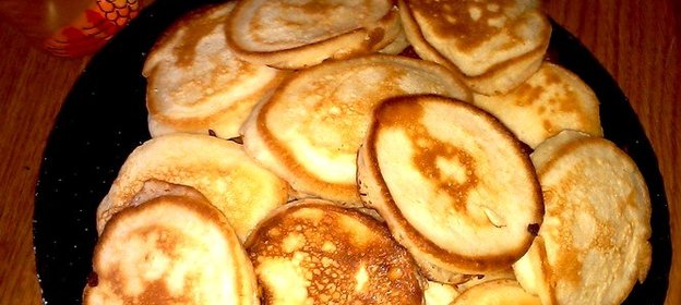 Оладьи воздушные на ряженке