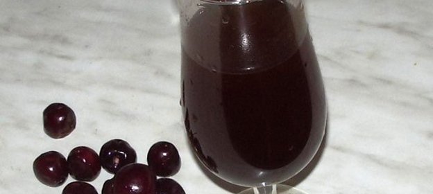 Айс кофе с вишневым соком