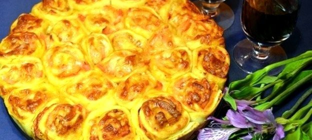 Ролл-пицца по-французски