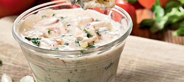 Соус к печеному картофелю