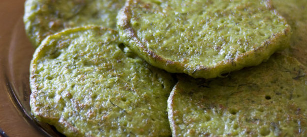 Гороховые оладьи