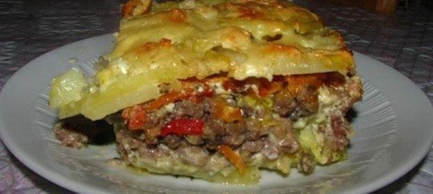 Запеканка по-гречески