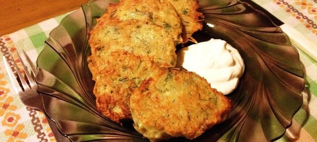 Картофельные оладьи Ароматные