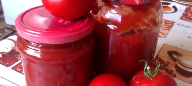 Домашняя томатная паста