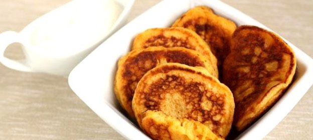 Морковные оладьи