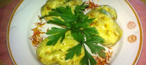 Кексы шафранные