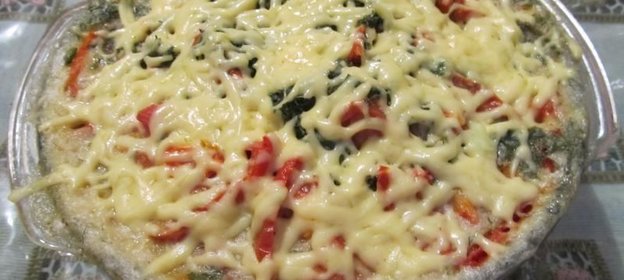 Запеканка из кабачков и риса