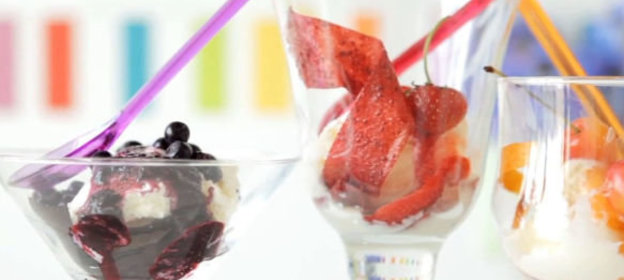 Пастила из абрикосов, клубники и черники