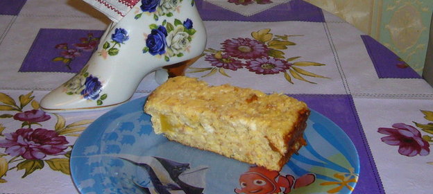 Запеканка с тыквой и сыром