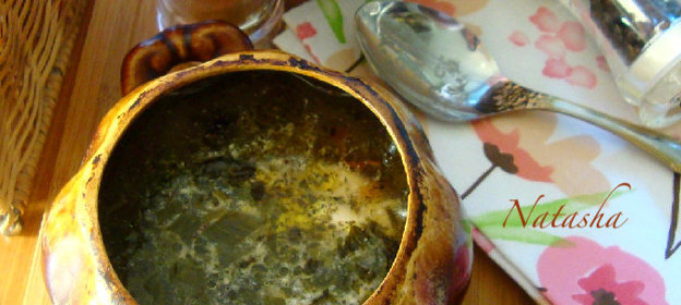 Щи из белокочанной капусты (томлённые)