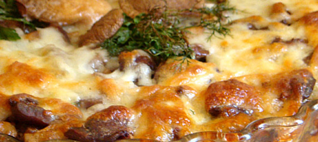 ЗАПЕКАНКА ПО-ДЕРЕВЕНСКИ с СЕРДЕЧКАМИ