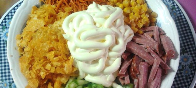 Салат с морковью по‑корейски