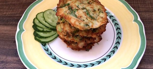 Оладьи из кабачков