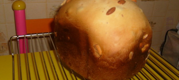 Сдобный пирог с изюмом(для хлебопечки)