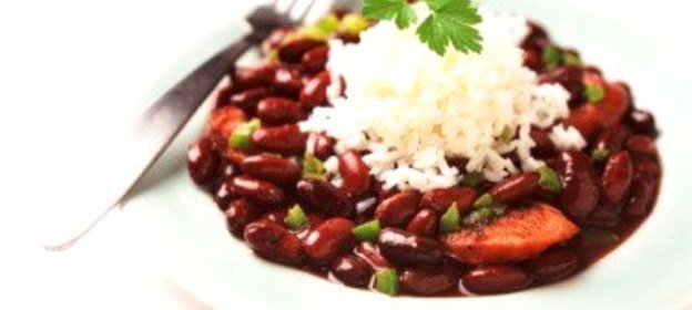 Салат из красной фасоли