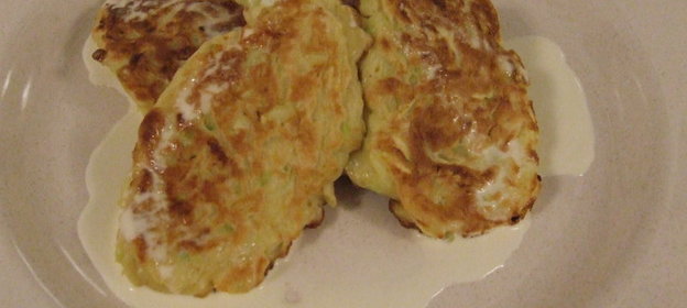 Оладьи кабачковые