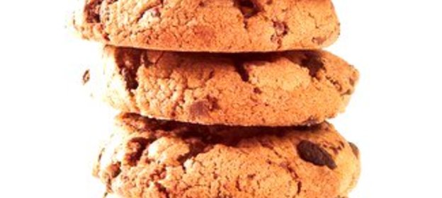 Шоколадное печенье с карамелизованным беконом