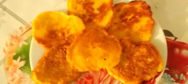 Морковные оладьи