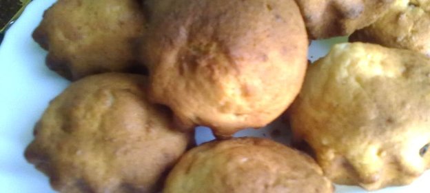 Творожно-лимонные кексы