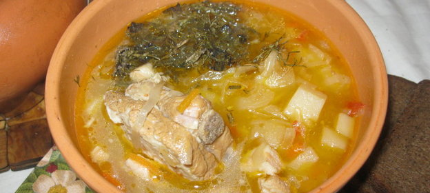 Суточные щи (томленые)