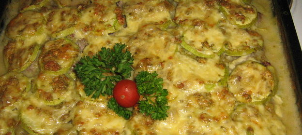 Запеканка из кабачков