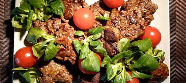 Оладьи из говяжьей печени