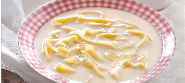 Молочная лапша