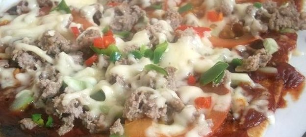 Тонкая пицца без выпечки