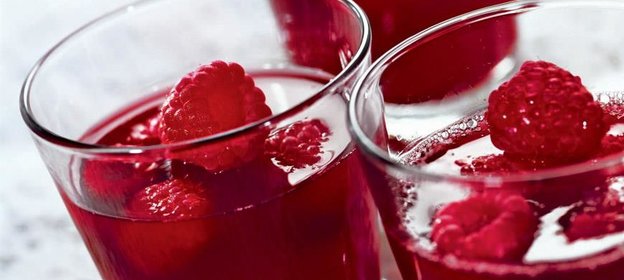 Малиновое желе с базиликом