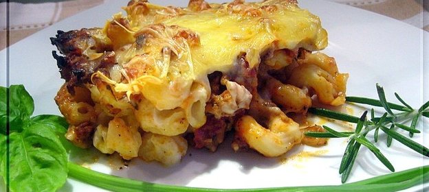 Макаронная (по вкусу) лазанья, (по сути) запеканка