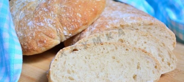 Дрожжевой хлеб без замеса